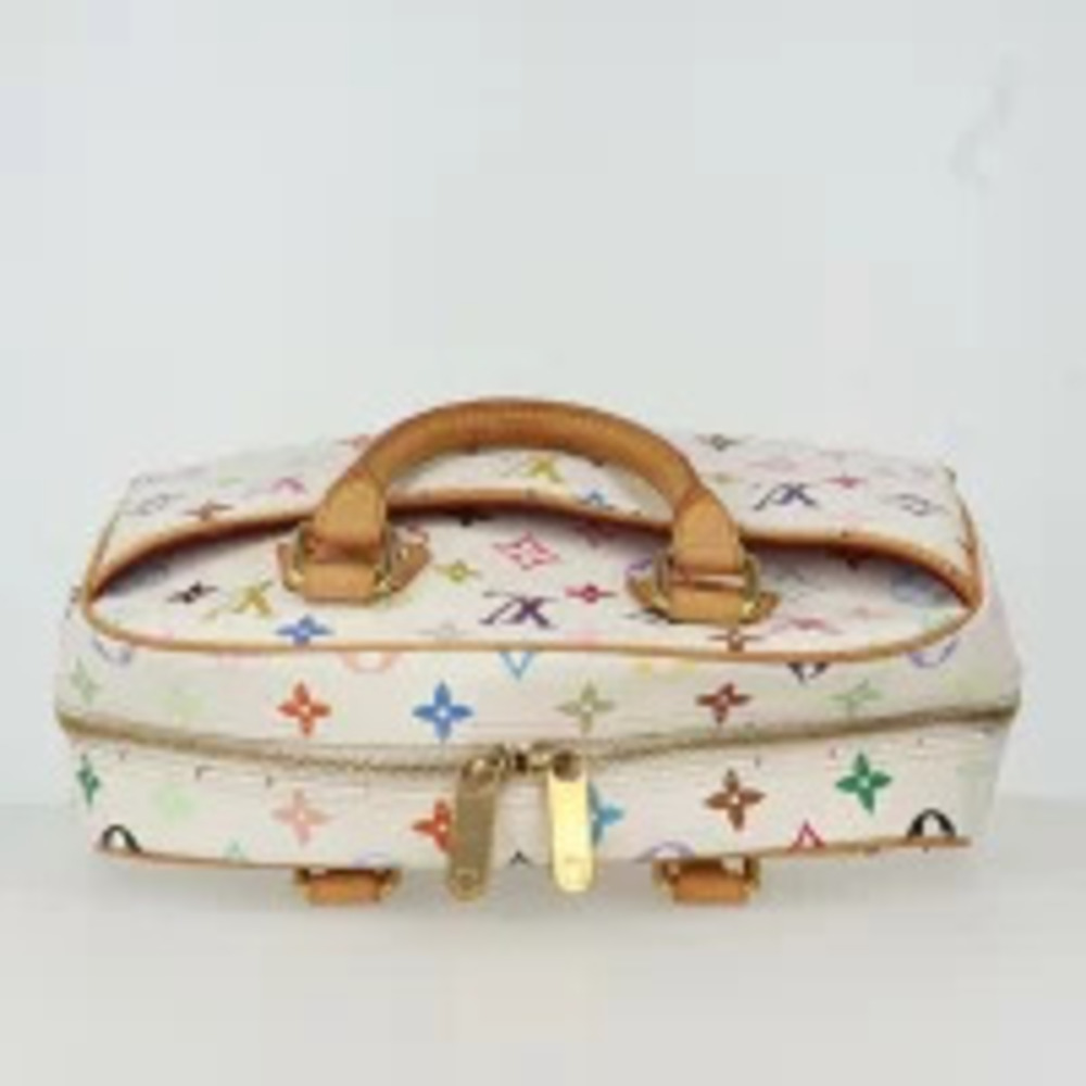 Louis Vuitton Trouville Multicolor Blanc White Handbag Monogram Multi White k - Picture 5 of 13